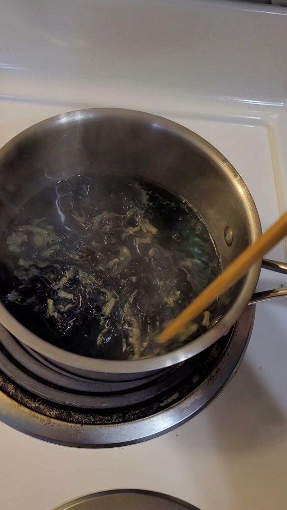 Making Butterfly Pea Flower Tea